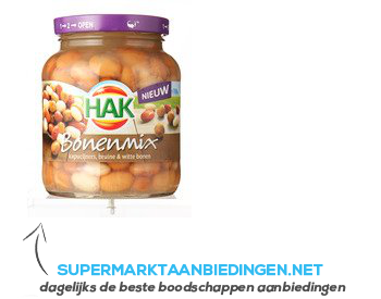 Hak Bonenmix kapucijners/ bonen aanbieding