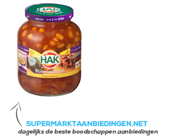 Hak Bonenschotel Mexicaans aanbieding