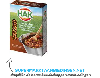 Hak Bruine bonen gedroogd aanbieding