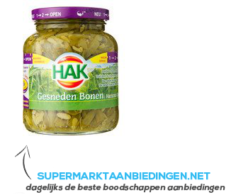 Hak Gesneden bonen aanbieding