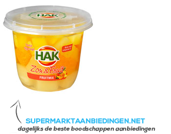 Hak Zon & fruit fruitmix aanbieding