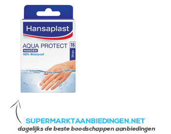 Hansaplast Aqua protect speciaal voor de handen aanbieding