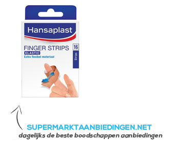 Hansaplast Finger strips aanbieding