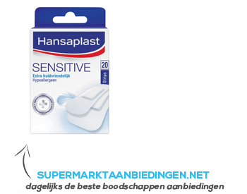 Hansaplast Sensitive aanbieding
