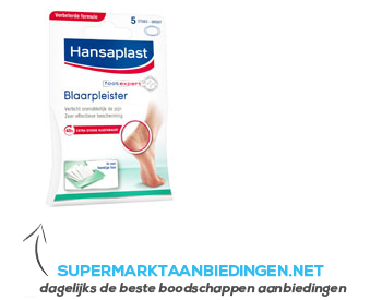 Hansaplast SOS blaarpleisters groot aanbieding