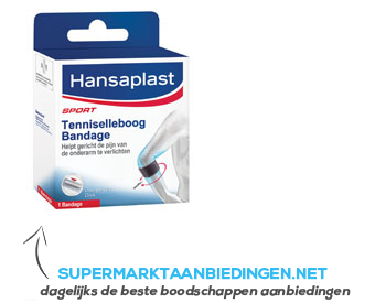 Hansaplast Sport tennis elleboogbandage aanbieding