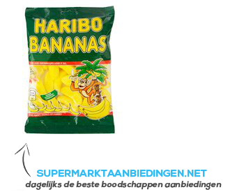 Haribo Bananas aanbieding