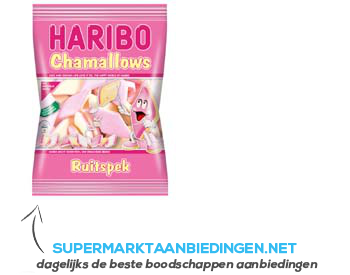 Haribo Chamallows ruitspek aanbieding