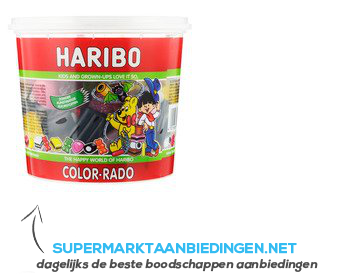 Haribo Color-rado family aanbieding