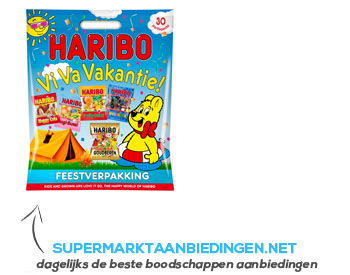 Haribo Happy holiday party pack aanbieding