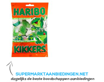 Haribo Kikkers aanbieding