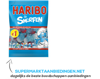 Haribo Smurfen aanbieding