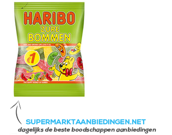 Haribo Zure bommen aanbieding