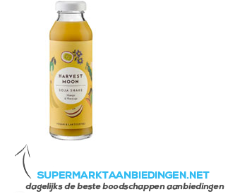 Harvest Moon Soja shake mango & maracuja aanbieding