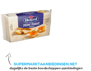 Haust Mini toast aanbieding
