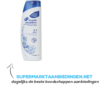 Head & Shoulders 2 in1 Classic clean aanbieding