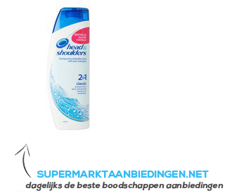 Head & Shoulders Anti-roos classic clean 2 in 1 aanbieding