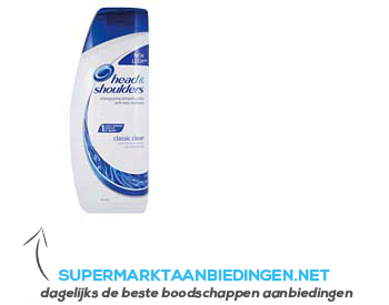 Head & Shoulders Anti-roos shampoo classic clean aanbieding