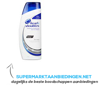 Head & Shoulders Anti-roos shampoo for men aanbieding