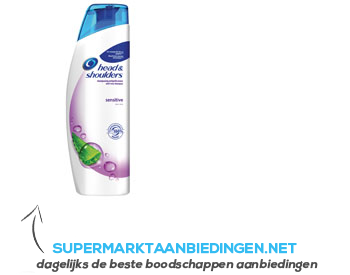 Head & Shoulders Sensitive shampoo aanbieding