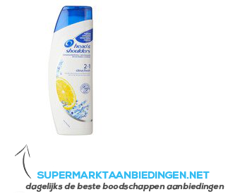 Head & Shoulders Shampoo 2 in 1 citrus aanbieding