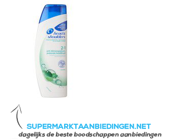 Head & Shoulders Shampoo 2 in 1 jeukende hoofdhuid aanbieding