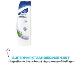 Head & Shoulders Shampoo 2 in 1 sensitive aanbieding