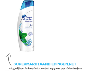 Head & Shoulders Shampoo menthol aanbieding