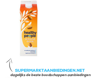 Healthy People Amandeldrink aanbieding