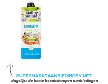 Healthy People Kokoswater aanbieding