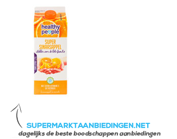 Healthy People Super sinaasappel aanbieding