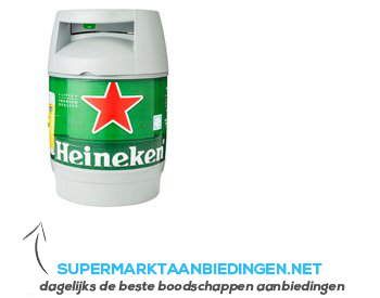 Heineken Beertender fust aanbieding