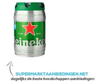 Heineken Tapvat aanbieding