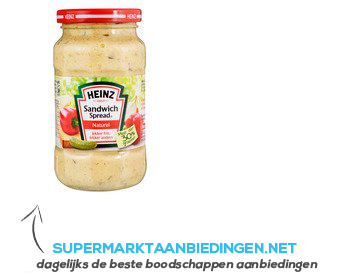 Heinz Sandwich spread naturel aanbieding