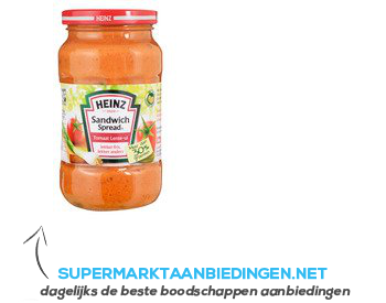 Heinz Sandwich spread tomaat lente-ui