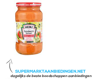 Heinz Sandwich spread tomaat lente-ui aanbieding