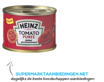 Heinz Tomatenpuree aanbieding