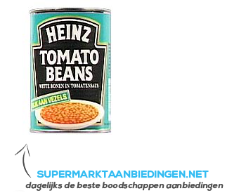 Heinz Tomato beans aanbieding