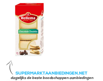 Hellema Chocolade doublies aanbieding