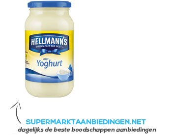 Hellmann's Mayonaise met yoghurt aanbieding