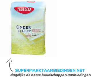 HeltiQ Onderlegger aanbieding