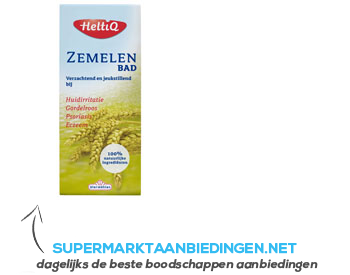 HeltiQ Zemelen extract voor in bad aanbieding