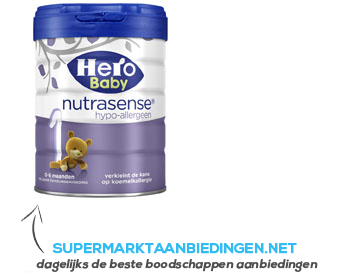 Hero Baby 1 Nutrasense hypo allergeen aanbieding