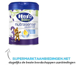 Hero Baby nutrasense peutermelk 3 aanbieding