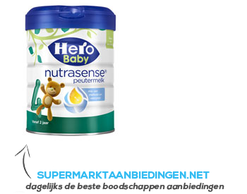 Hero Baby nutrasense peutermelk 4 aanbieding