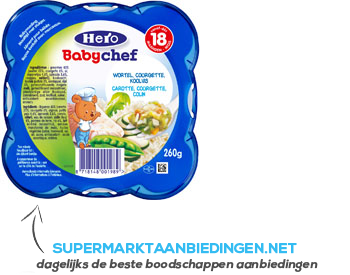 Hero Babychef koolvis 18 aanbieding