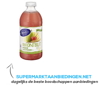 Hero Fruitontbijt peer-aardbei aanbieding