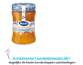 Hero Original delight jam abrikozen aanbieding