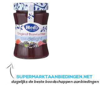 Hero Original delight jam bosvruchten aanbieding