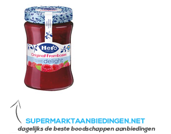 Hero Original delight jam frambozen